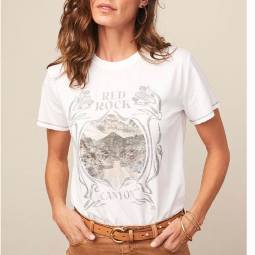 NWOT Red Rock Canyon tee. Good Hart. Matilda Jane trunk show. sz M Sedona